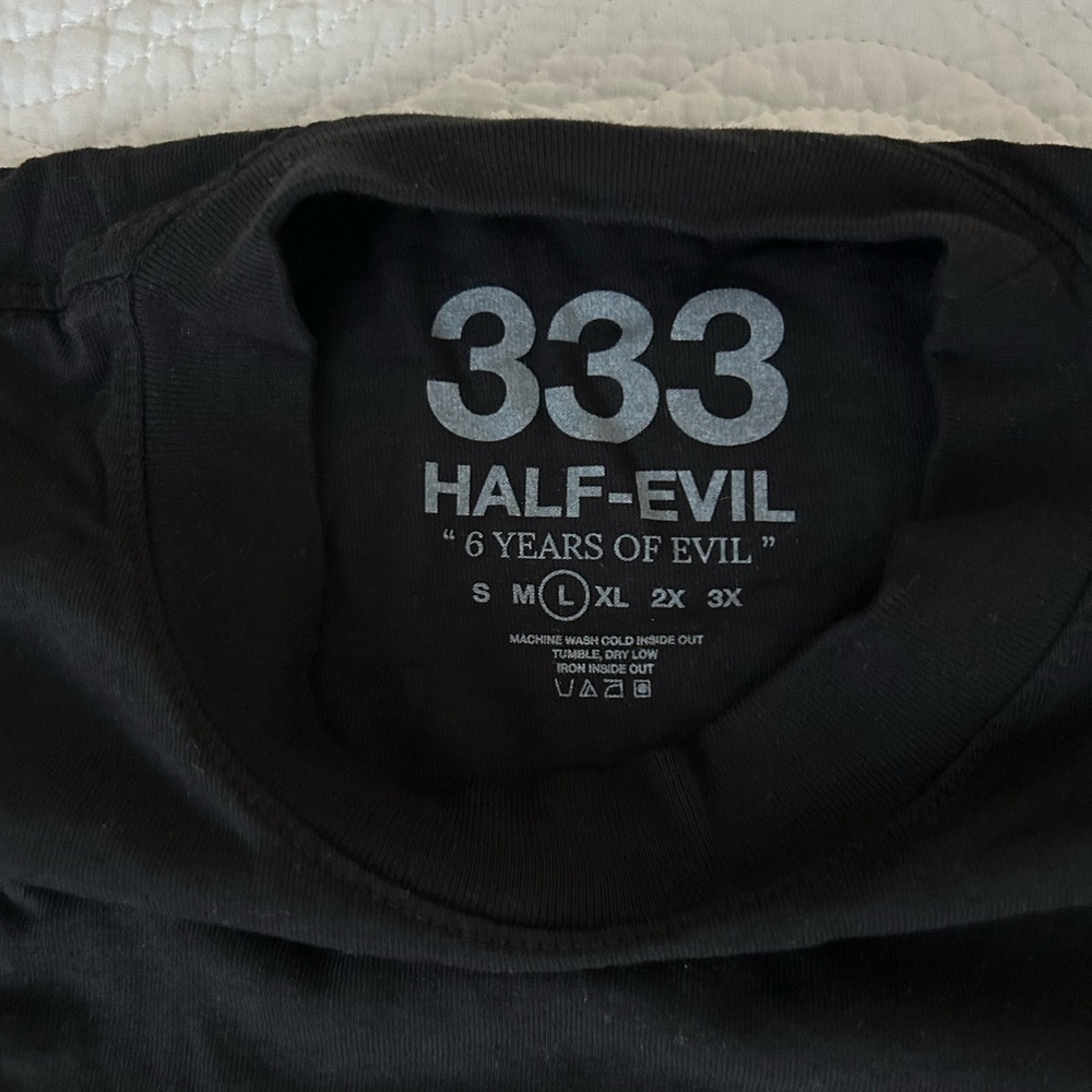 Half Evil • Racing T-Shirt - Picture 2 of 3